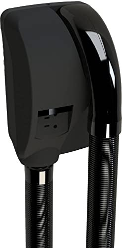 JVD Sèche-cheveux Noir Caraïbe 1000 W avec Prise rasoir Monotension