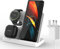 ZUJO 3 in 1 Wireless Fast Charger Designed for Samsung Compatible with Samsung Galaxy S23 Ultra/S23/S22 Ultra/S22/S21/S21 Plus, Galaxy Watch 5/5 Pro/4, Galaxy Buds/Buds+/2/Pro - White