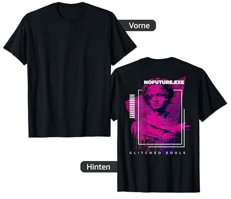 Backprint: Techno Musik Vaporwave EDM Party Raver Festival T-Shirt