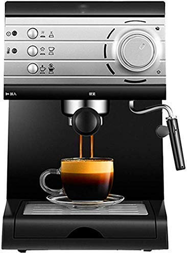 XiVue Cafetera en Grano a Taza Máquina de café Espresso, café Capuchino, pequeño Vapor Italiano semiautomático, Bomba de 20 Bar para café con Leche y Moca, Acero Inoxidable, Sistema de e