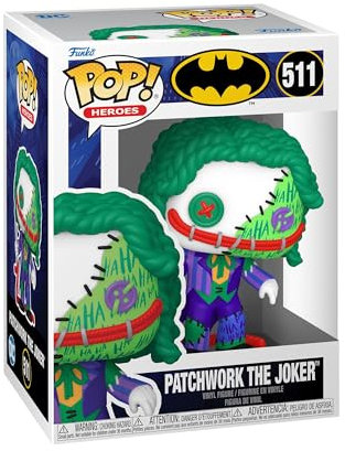 Funko Pop! Animation: Patchwork - The Joker - DC Comics - Vinyl-Sammelfigur - Geschenkidee - Offizielle Handelswaren - Spielzeug Für Kinder und Erwachsene - Comic Books Fans