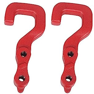 LKW Abschlepphaken Metall Hintere Stoßstange Anhängerkupplung Kompatibel for Jeep Gladiator JT 2020 + 68468059AA Metall Anhänger Zubehör (Color : RED)