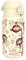 ION8 Gourde Enfant, Inox Léger, 400ml, Non Isolé, Anti-Fuite, Facile à Ouvrir, Verrouillage Sécurisé, Lavable au Lave-Vaisselle, Poignée de Transport, Acier Inoxydable, Singes