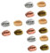 COLLBATH 16 Stk kreative Brosche bastelzeug Kaffebohnen Brosche Coffee-Shop-Arbeitsbrosche Kaffeebohne Breastpin Kaffeebohnennadel für Taschentuch Legierungsstift Kaffeebohnen-Brosche