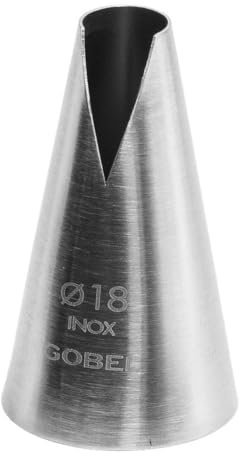 Douille Saint-Honoré en Inox - ⌀ 18 mm