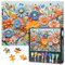 1000 Teile Puzzle Erwachsene - Blossom Flower Art Jigsaw (anspruchsvoll), 70 x 50 cm 1000 Stück Puzzles für Erwachsene Spring Home Decor Geschenk für Frauen & Familien
