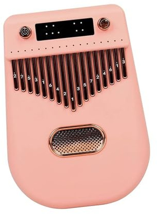 Tragbare Kalimba Kalimba Instrument mit 17 Tasten(Pink)