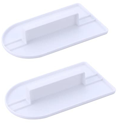 AKOAK 2 PCS Fondant Smoothing Tool Cake Decorate Smoother Polisher 14.5 x 8cm
