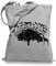 Ma2ca® Birds on Tee Afrika Giraffe Vögel Stoffbeutel Einkaufstasche Tasche Tragetasche/Bag WM101-light_grey