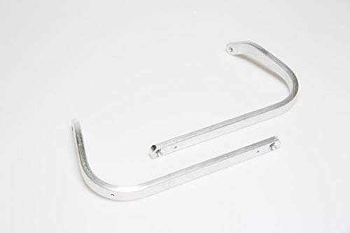 Barkbusters BHG-032-03-NP Halterung aus Aluminium mit zwei Punkten.
