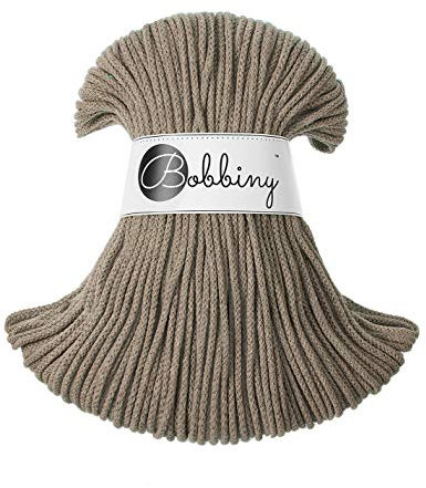 Bobbiny Makramee-Seil, 3 mm, 100 % Baumwolle, 100 m