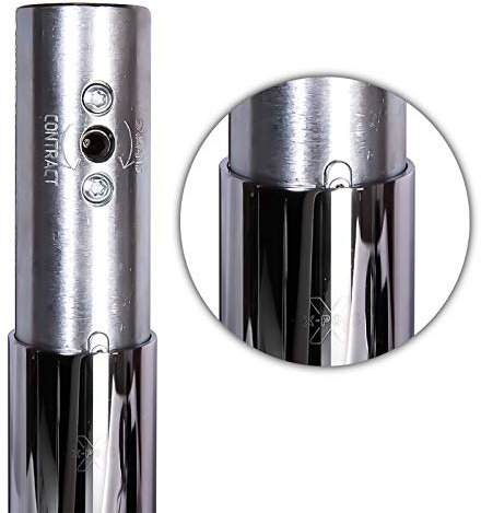 X-POLE Kupplung X-Joint 45 mm / 200 mm zur Verbindung von Stangenelementen Ihrer Pole Dance Tanzstange ab Baujahr 2014