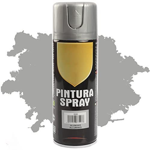 H HANSEL HOME Pintura Spray Aluminio 400 Ml