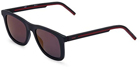 HUGO Herren HG 1065/S Sonnenbrille, opaco Nero Rosso, 51