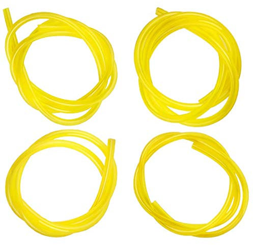 Lote de 4 mangueras de gasolina de gasolina, manguera de combustible de 3 x 6 mm, 3 x 5 mm, 2,5 x 5 mm, 2 x 3,5 mm para soplador, cortabordes, motosierra desbrozadora (6 M)