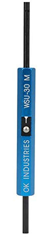 3-in-1-Drahtwickelwerkzeug, Drahtstreifenwerkzeug Metall Wsu-30 Wire Wrap Strip Unwrap Tool Wrap/Streifen/packen Werkzeug Reparatur von Anwendungen (Blau)