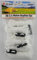 ESW LEISURE Guyline Ropes 6 Pack Tents Awning Camping Strong Lightweight Paracord Guy Rope With Tensioner Guy Lines Fishing Umbrella Shelter Bivvy Caravan Gazebo Tarp (White, 2.4 Metre 6 Pack)
