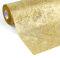 WELTRXE Tischläufer, Wiederverwendbaren Dekostoff aus Polyesterfasern Sicherer Tischband Vielen Farben zur Dekoration 30cm × 5m Golden Hochzeit Tischdeko auch für Festival Neujahr Ostern Geschenkband