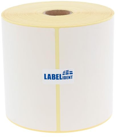 Thermoetiketten - 101,6 x 192 mm - 360 Thermodirekt-Etiketten auf 25 mm Kern, selbstklebend