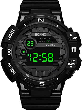 Uhren Herren Digitaluhren Armbanduhr Quarz Uhr Herrenuhr Quarzuhr Sportuhr Outdooruhr Watch für Männer 2022 Herren Mode Militär Uhren Herren Mode Luxury wasserdichte Outdoor Sport Digital Uhr