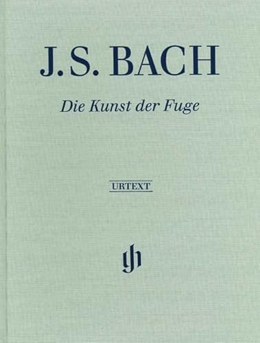 Die Kunst der Fuge BWV 1080; Leinenband. Klavier zu zwei Händen: Instrumentation: Piano solo (G. Henle Urtext-Ausgabe)