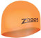 Zoggs Gorro de natación Unisex de Silicona, Color Naranja