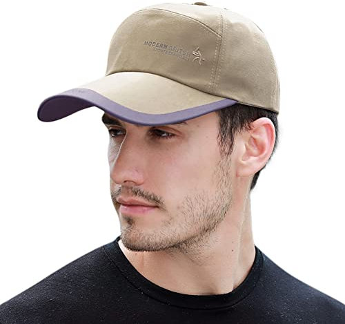 Casquette de Baseball Homme - Visière Longue Unisexe - Chapeau de Soleil Réglable - Cap Sports Anti-UV - Pour Golf, Pêche, Randonnée, Tennis, Running - Été