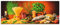 ARTland Spritzschutz Küchenrückwand aus Alu für Küche Herd Spüle individuelles Maß Essen Lebensmittel Gemüse Kunst Mediterran Italienisch Bunt S7SM