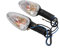 Blinker Motorrad 1 paar Motorrad Blinker Anzeige Licht Fit for BMW R850R/GS K1200GT R1100GS/R R1150R/GS Hinten lichter Lampe Zubehör Motorrad Blinker