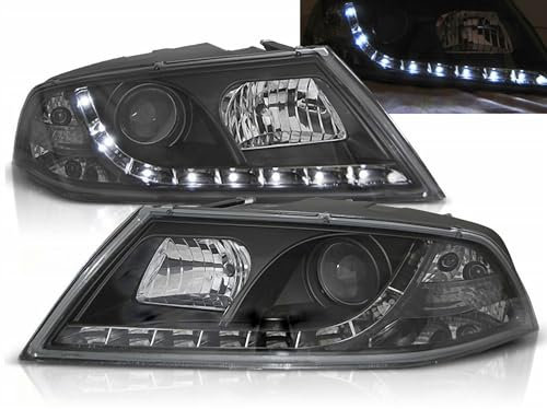 CR-Lights Led Scheinwerfer Set in schwarz für Skoda Octavia II 03.2004-2008