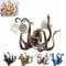 Retro Resin Octopus Desktop Statue - Mug Holder for Counter Top, Copper