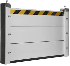 Paratia antiallagamento, Alluminio Paratie antiallagamento, Barriera antiallagamento dotato di striscia di tenuta, Per garage, fabbriche, metropolitane, ingressi e uscite residenziali (120 * 40cm)