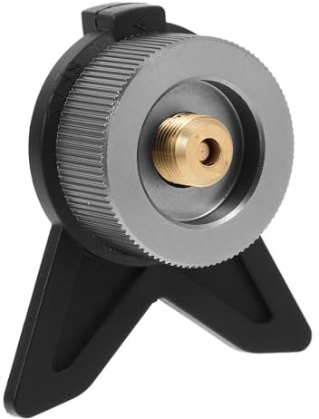 Happyyami Outdoor Ofen Gasadapter Tragbarer Tankadapter Für Camping Kompatibel Mit Gastanks Aus Robustem Messing Leicht Und Einfach Zu Transportieren Für Outdoor Aktivitäten
