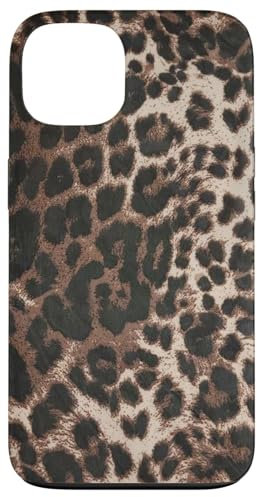 Leopard Gepardenmuster Mädchen Damen Hülle für iPhone 13