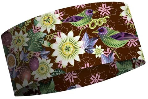 MATT Summer Headband Catalina Estrada eco Made (Haarband/Stirnband, Coolmax Eco), Farbe:Gulupa