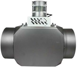 Saugzuggebläse für Holzofen, 130 mm, Drehzahlsteuerbar, mit Abgaszuggebläse