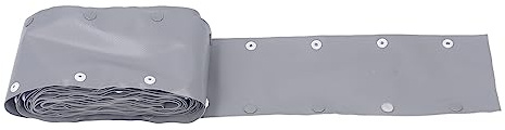 Manchon de câble avec boutons pression - Gaine de protection en PVC ignifuge de 25 mm de diamètre pour équipements électriques et robots industriels (10 m)