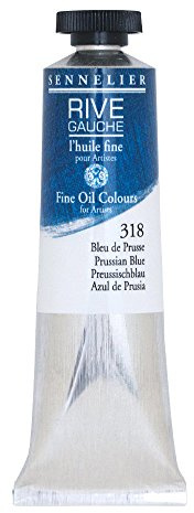 Sennelier Rive Gauche 40ml Prussian Blue 318