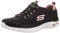 Skechers Women's Empire D'lux-spotted Trainers, Black Black Rose Gold Bkrg, 5.5 UK