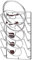 Simple Houseware Support mural pour couvercle de casserole Finition chromée
