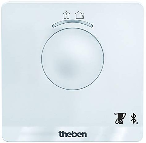 Theben 8509150 Ramses 850 BLE OT - OpenTherm-Digital-Uhrenthermostat, Wochenprogramm, App-Bedienung, digitaler Thermostat