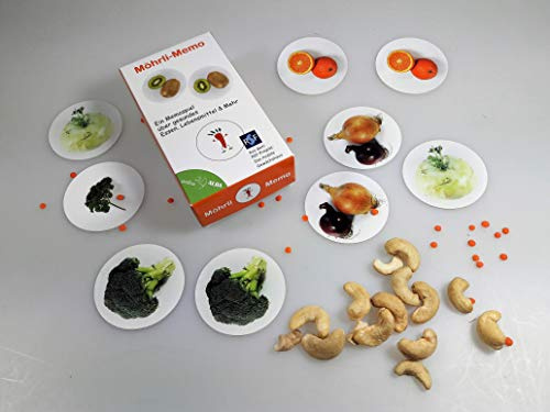 ardea-ALBA Memo-Spiel Möhrli, 72 Memokarten Gesunde Lebensmittel