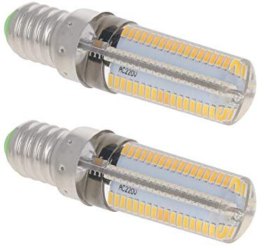 Othmro E14 LED Bulb Microwave Oven Light 6W Warm White 2700K 600lm for Ceiling Fan Light Fixture 2pcs