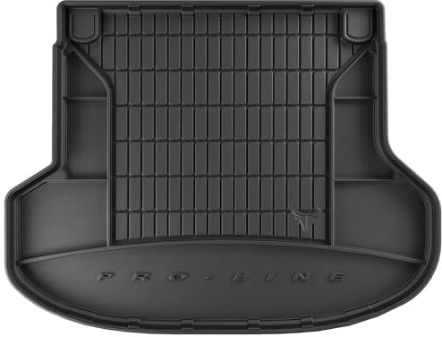MOTOS Kofferraum schutzmatte passend für Kia Proceed III ab 2018 Shooting Brake, ohne höhenverstellbaren Kofferraumboden, mit seitlichen Aussparungen, ohne Subwoofer, ohne Gurtverankerungsschienen
