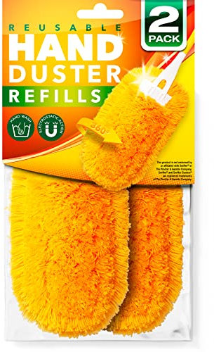 VanDuck Reusable Duster Refills for Swiffer Duster, 360 Heavy Duty Refills, 2-Pack (Handle is Not Included)