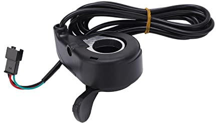 VGEBY E Bike Elektrofahrrad Nachrüstsatz, Thumb Throttle Speed Control Finger Throttle Accelerator Daumengas Geschwindigkeitsregler für Electric Bike Scooter