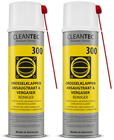 CleanTEC 300 valvole a farfalla per estratto di aspirazione, carburatore, detergente 500 ml, 1 l, 18,90 Euro (2)