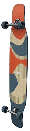 Switch Longboard Beaver Flex 2 Set ABEC9 Paris Trucks Wheels 65mm 80A 360° PU sidewalls kicktails Grab Rails Dancer Freestyle