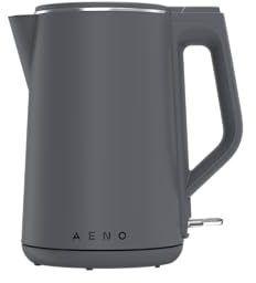 AENO Wasserkocher EK4 1.5L, 360°drehbar dunkelgrau