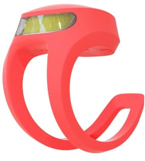Knog Frog Front Bike Light - Iconic Bicycle Light Reborn with Bright 40 Lumen LED Output, 9 Light Modes, Flexible Mount, USB-C Rechargeable, 20g Lightweight Bike Headlight